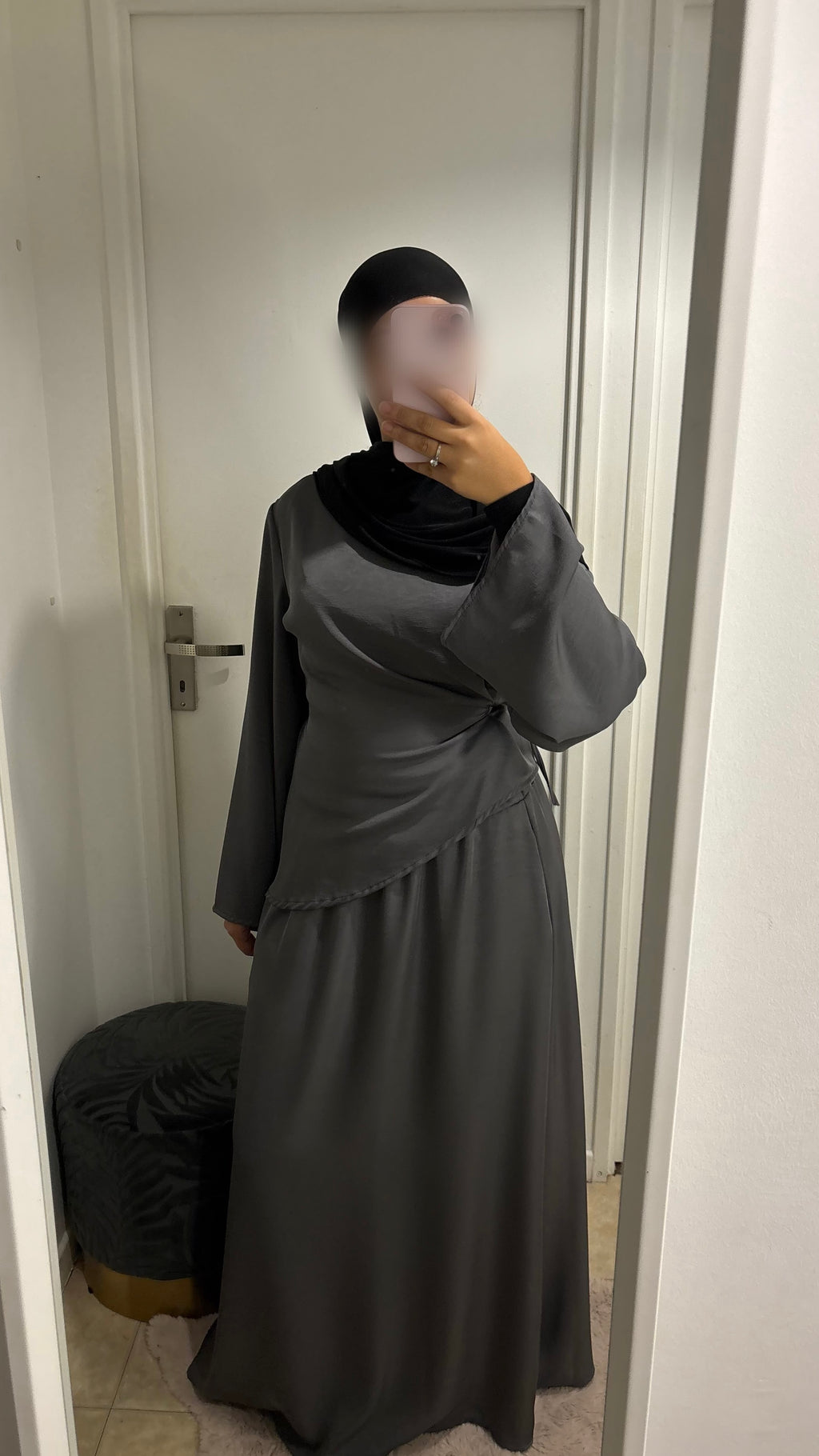 Ensemble Jupe Satiné