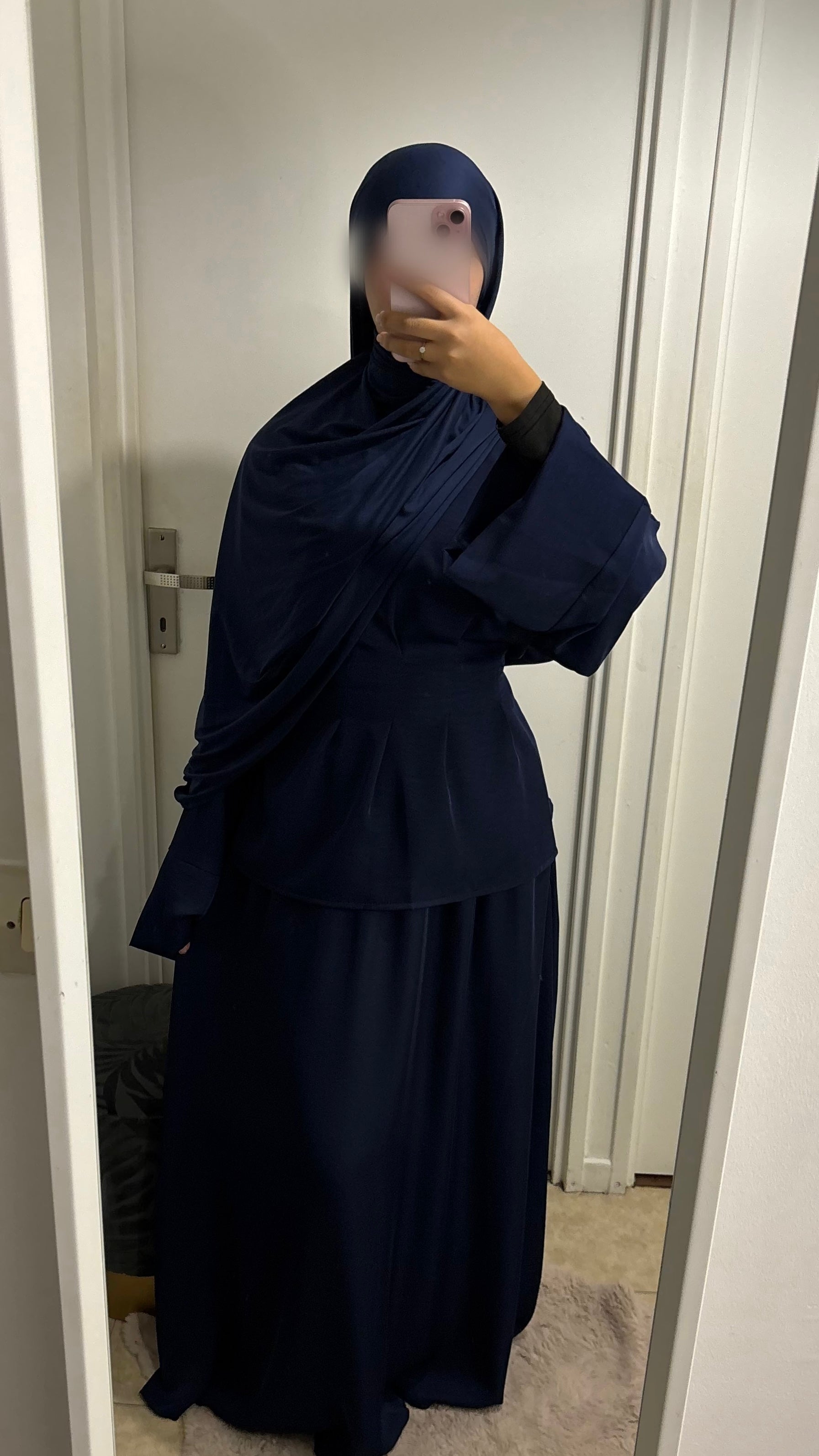 Ensemble Jupe Satiné