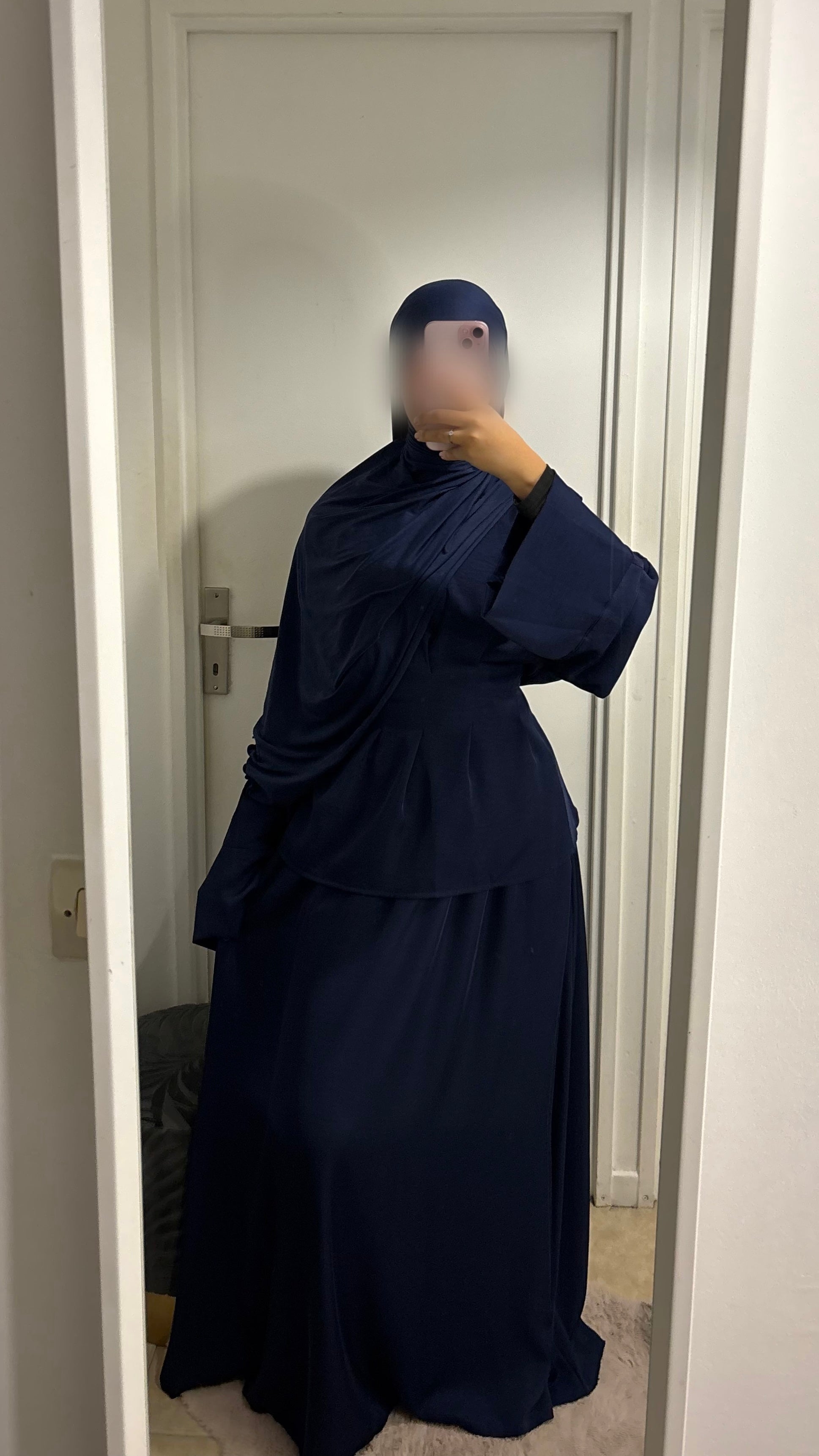 Ensemble Jupe Satiné