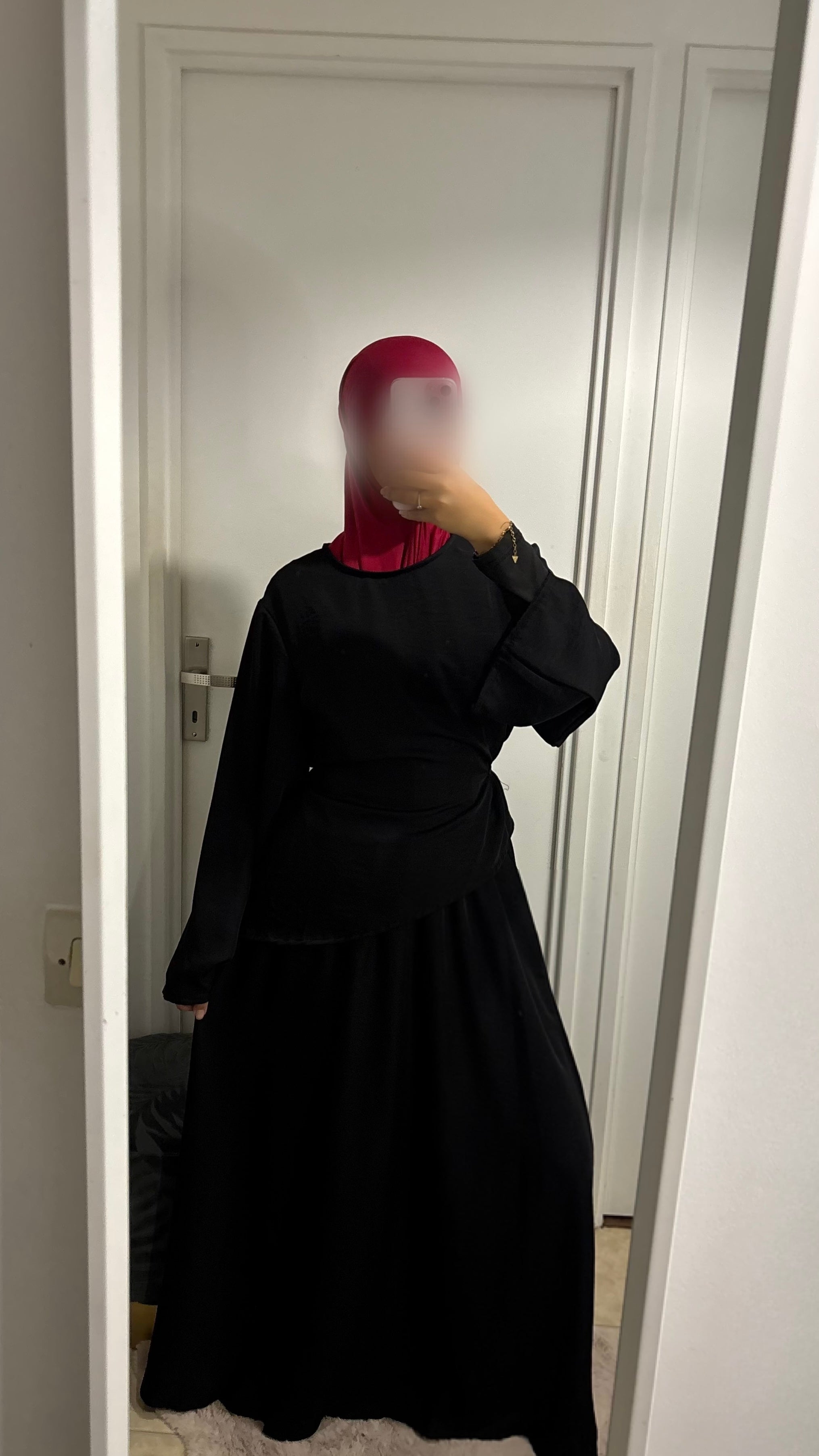 Ensemble Jupe Satiné